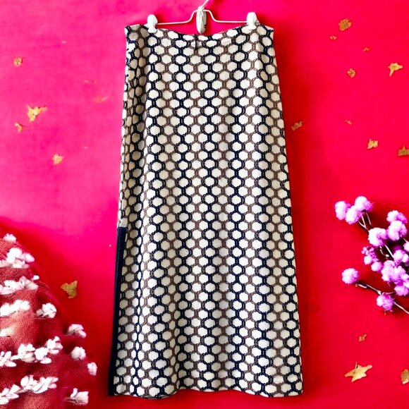 Dalton Vintage 70's Maxi Skirt 100% Wool Deep Side Slit - Picture 3 of 16